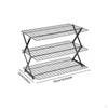 Multi-Tier Cooling Rack Space-Saving Stackable Pastry Shelf Even Air Circulation