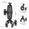 PULUZ Motorcycle Crab Clamp Handlebar Fixed Mount Holder for GoPro and Other Action Cameras(Black)