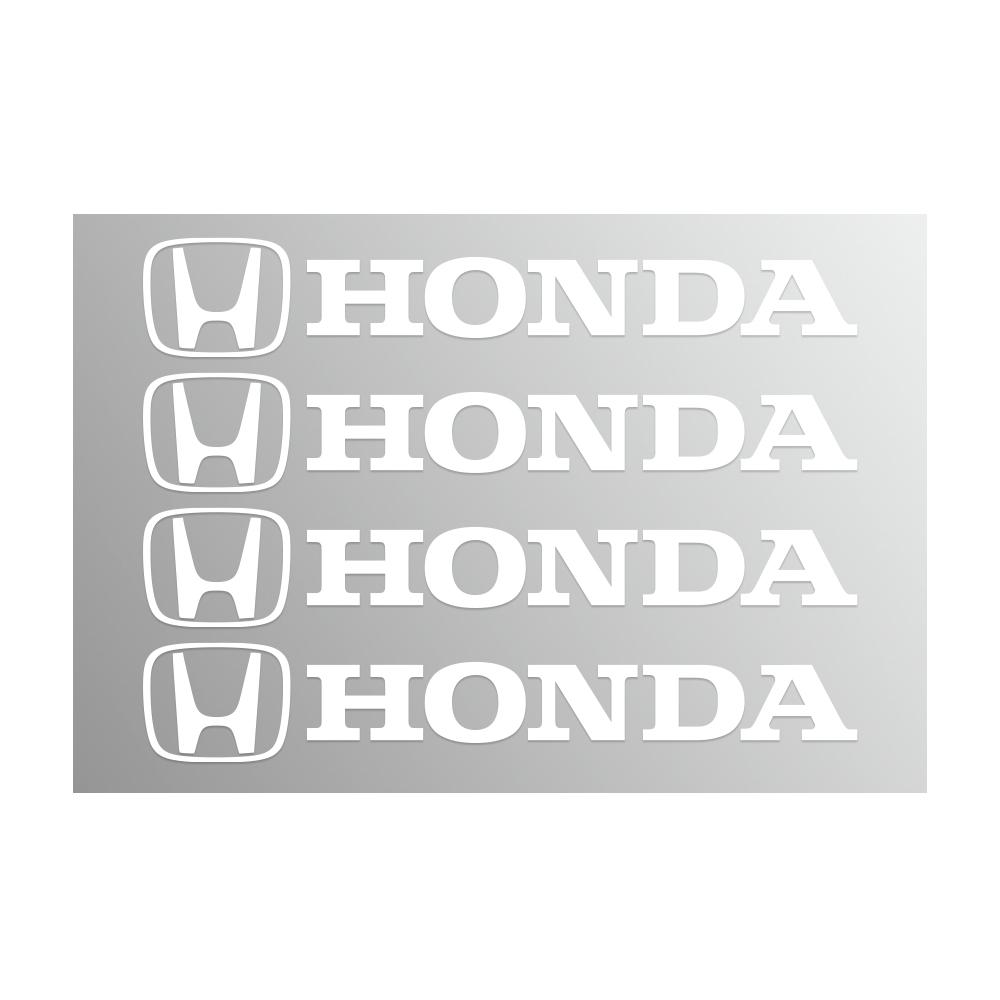 

Auto Decoration Car Door Handle Logo Stickers Rearview Mirror Decals For Honda Civic Accord Crider HRV Inspire Odyssey Mugen CRV
