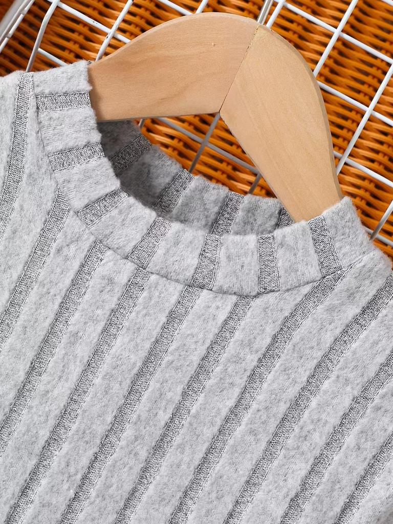 2025 Fall/Winter Slimming European & American Girls' Warm Dress