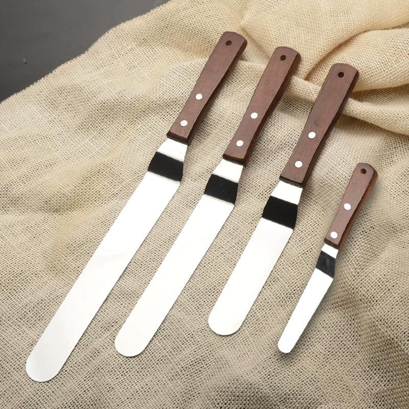 Kitchen Goods-Yulin-002 Cream Butter Cake Sandwich Spatula Smoother Icing Spreader Fondant Pastry Cutter