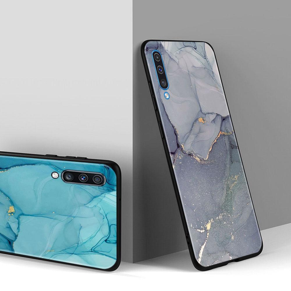 Pink Gold Marble Art Fashion For Samsung A50 A70 A10 A40 M31 A20e A20s M30s A30 M53 M23 M51 M33 M12 M31s Case Celular Capa