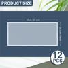 Protective Film For Sandblast Cabinet Lens 6-Pack 22 X 10 Inch Adhesive Clear Polyester Visibility Sandblasting Film