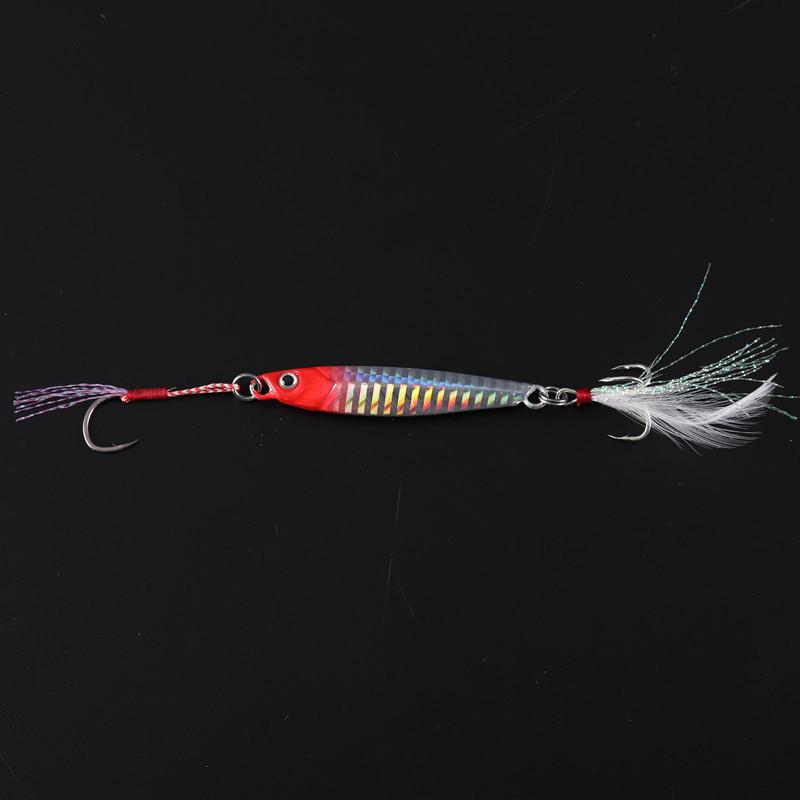Nanyou Night Glow Trolling Jig 10cm 80g - Ocean Shore Casting Fishing Lure
