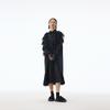 2026 Summer Japanese Retro Dark Pleated Sleeveless Dress – Slimming, Individual, Long