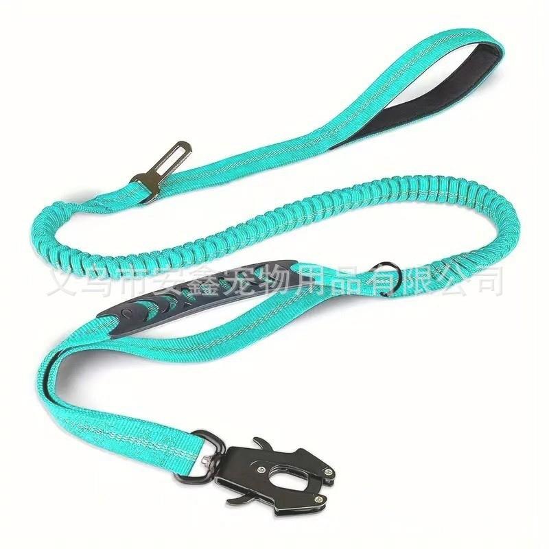 Durable Nylon Dog Leash With Shockproof Flexibility For Large Dogs And Pet Training