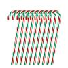 Christmas Hanging Ornament Glossy Xmas Tree Ornament Acrylic Candy Cane Ornament Lightweight Christmas Tree Hanging Decoration