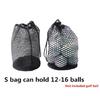 Functional Nylon Golf Ball Gym Travel Storage Bag