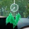 Vintage Creative Feathers Dream Catcher Mini Window Hangings Car Pendants Handmade Wind Chimes For Girls Holidays Gifts