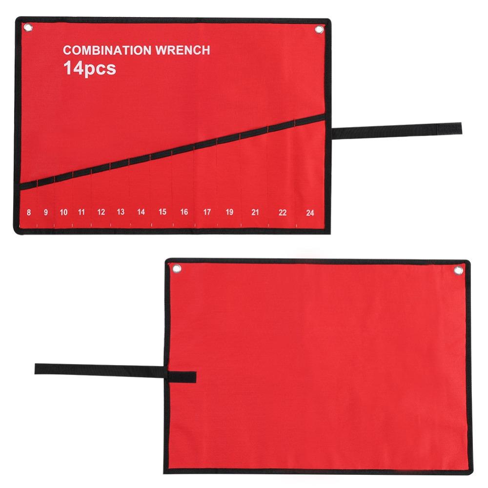 Pouch Bags Multi Pocket Tools Storage Bag Polyester Meltblown Cloth Tool Holder Portable Durable Tool Pouch Handyman