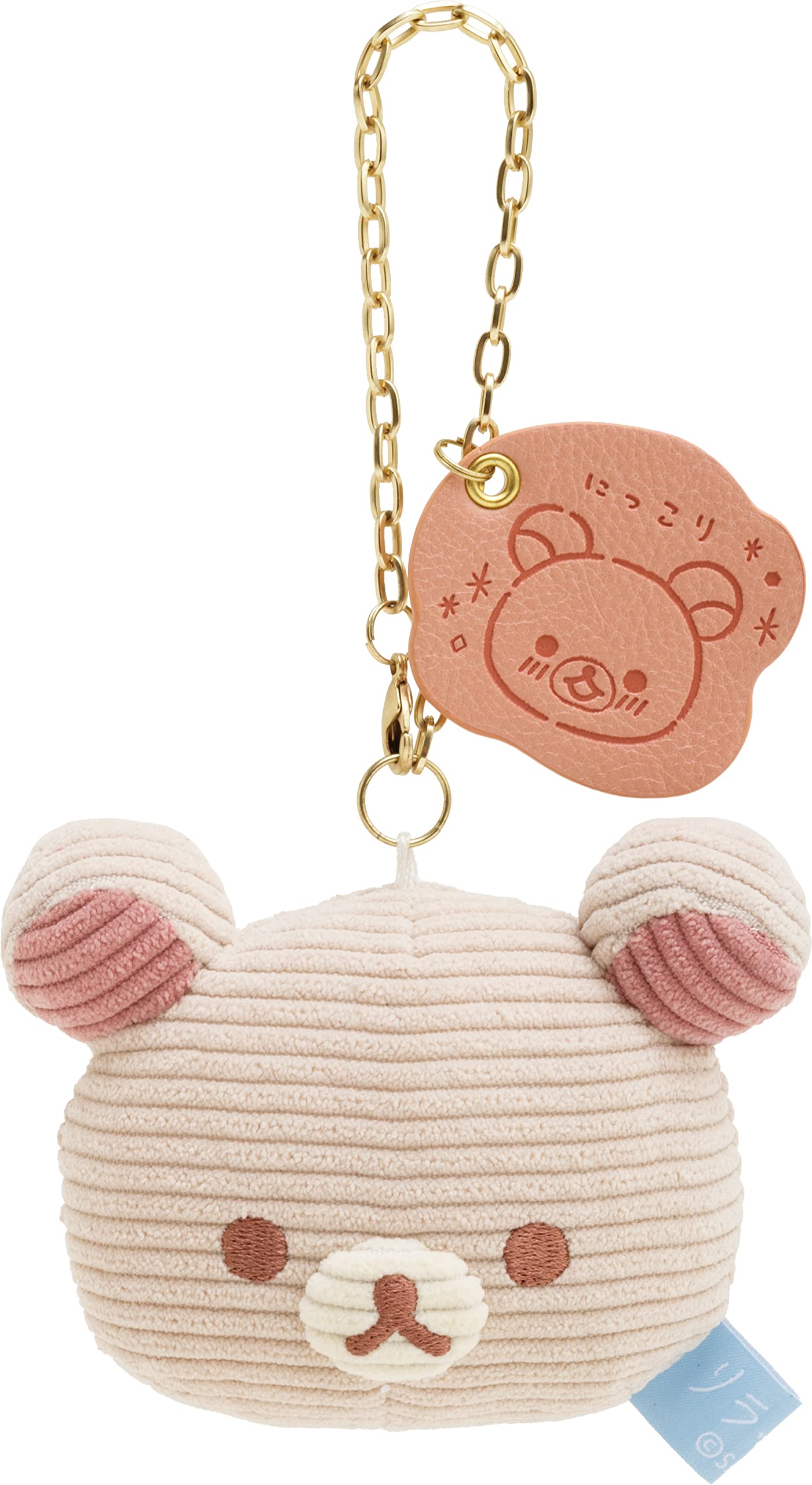 

San-X Rilakkuma [Rilakkuma that is close to you] Message Hanging Plush Toy Korilakkuma MF71301