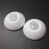 Ceiling-Mounted 360° Infrared Detector with Wired Light Control
