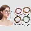 Fashion Eyeglass Chains for Women Pear Crystall Sunglasses Chains Glasses Cord Holder Eyewear Lanyard Necklace Strap Rope