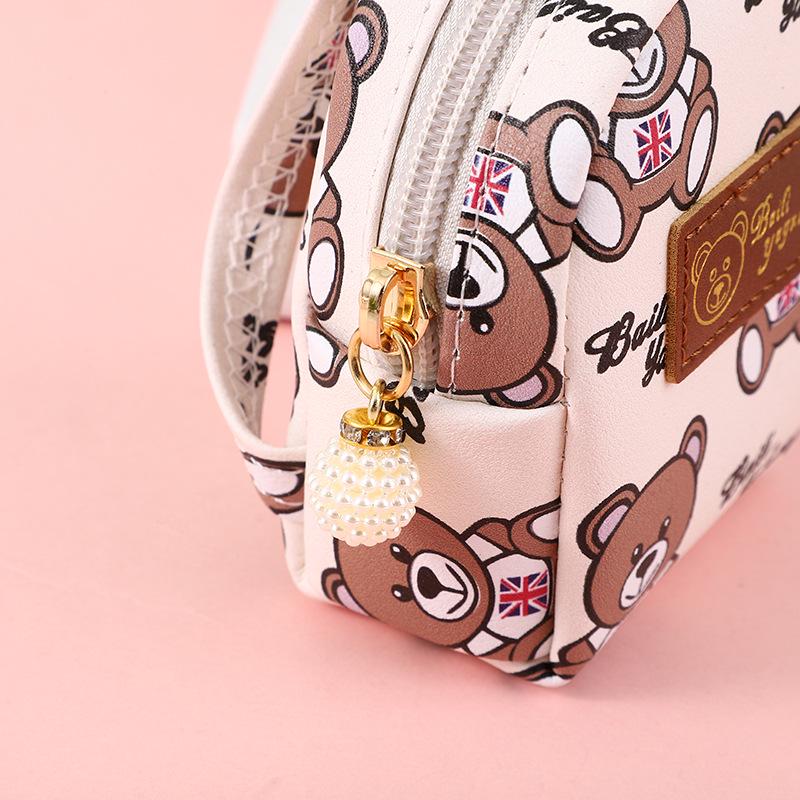 Girly Hot Style Cute Bear Coin Purse - Portable & Stylish Key Bag