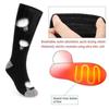 Temperature Control Electric Heated Socks Washable Winter Warm Stockings  Camping