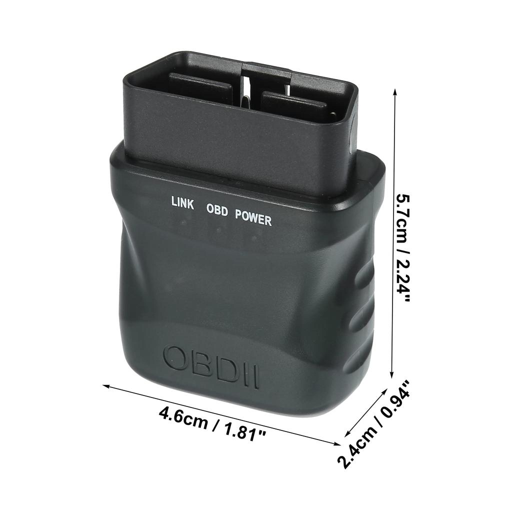 uxcell Universal OBD2 Scanner Engine Code Reader for Bluetooth Car Code Reader Up To