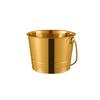 Yousheng Stainless Steel Ice Bucket, with Handle Portable Beverage Tub, Mirror Polished Durable Ice Tub, for Bars Parties KTV Beverage
