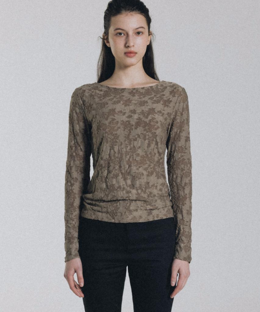 ANDNEEDS Rivera Sheer Long Sleeve (Mocha)