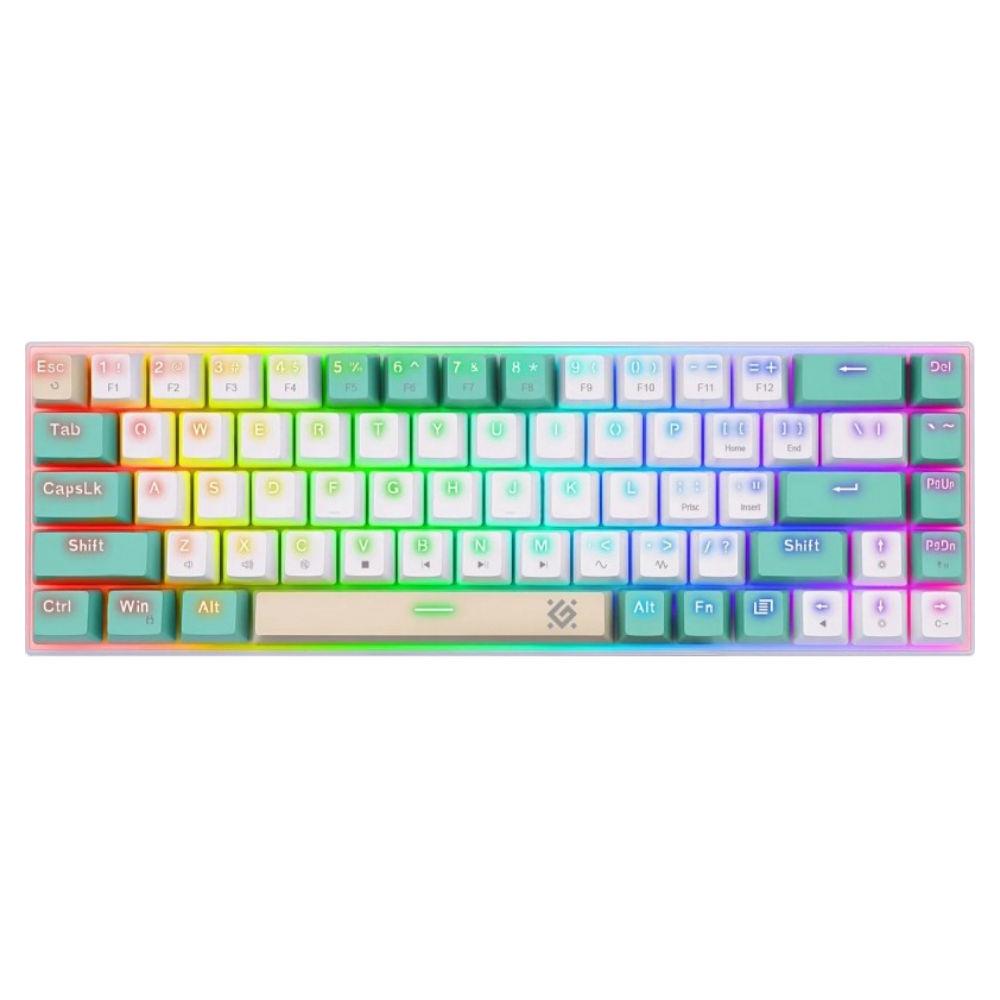 Wired Keyboard Defender VEXX GK-084 MECHANICAL Backlit Gaming Outemu Red
