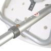 Lightweight Bathing Chair Foldable Design Waterproof Aluminum Alloy Construction Elderly Safety Shower Seat For Home Use