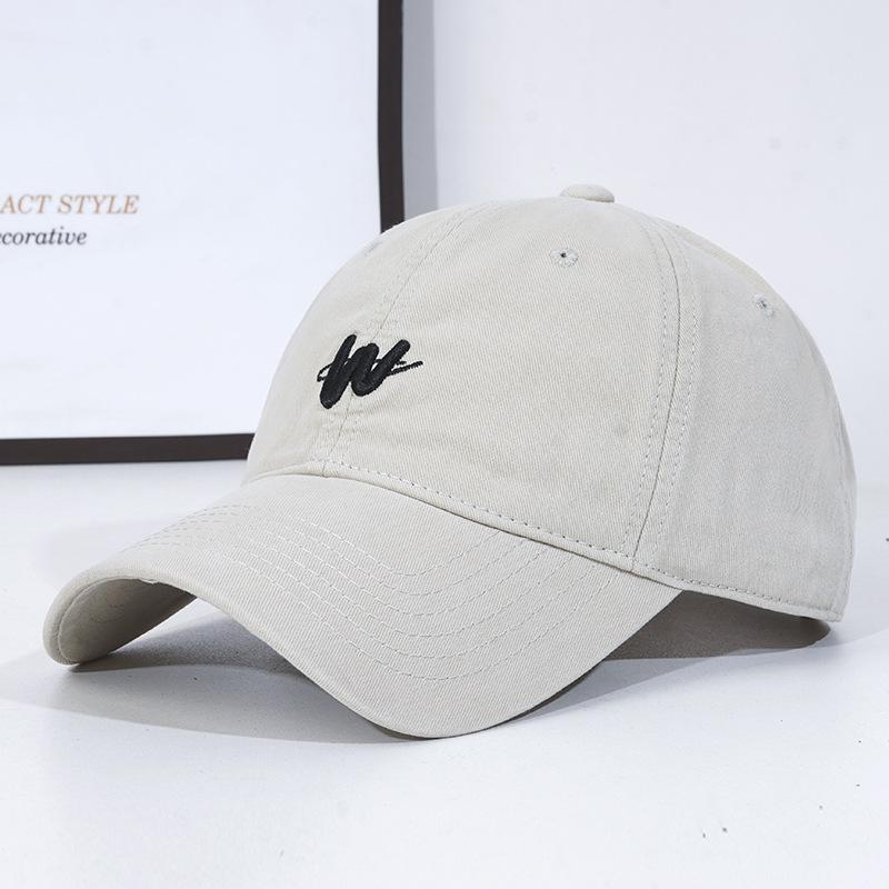 Şapka kadın yeni yumuşak üst derinleştirilmiş yumuşak üst beyzbol şapkası trend basit moda güneş koruyucu şapka