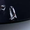 S925 Sterling Silver Y-shaped Ring: Niche Design, Heavy Industrial Style, Adjustable Open Ring for Women.