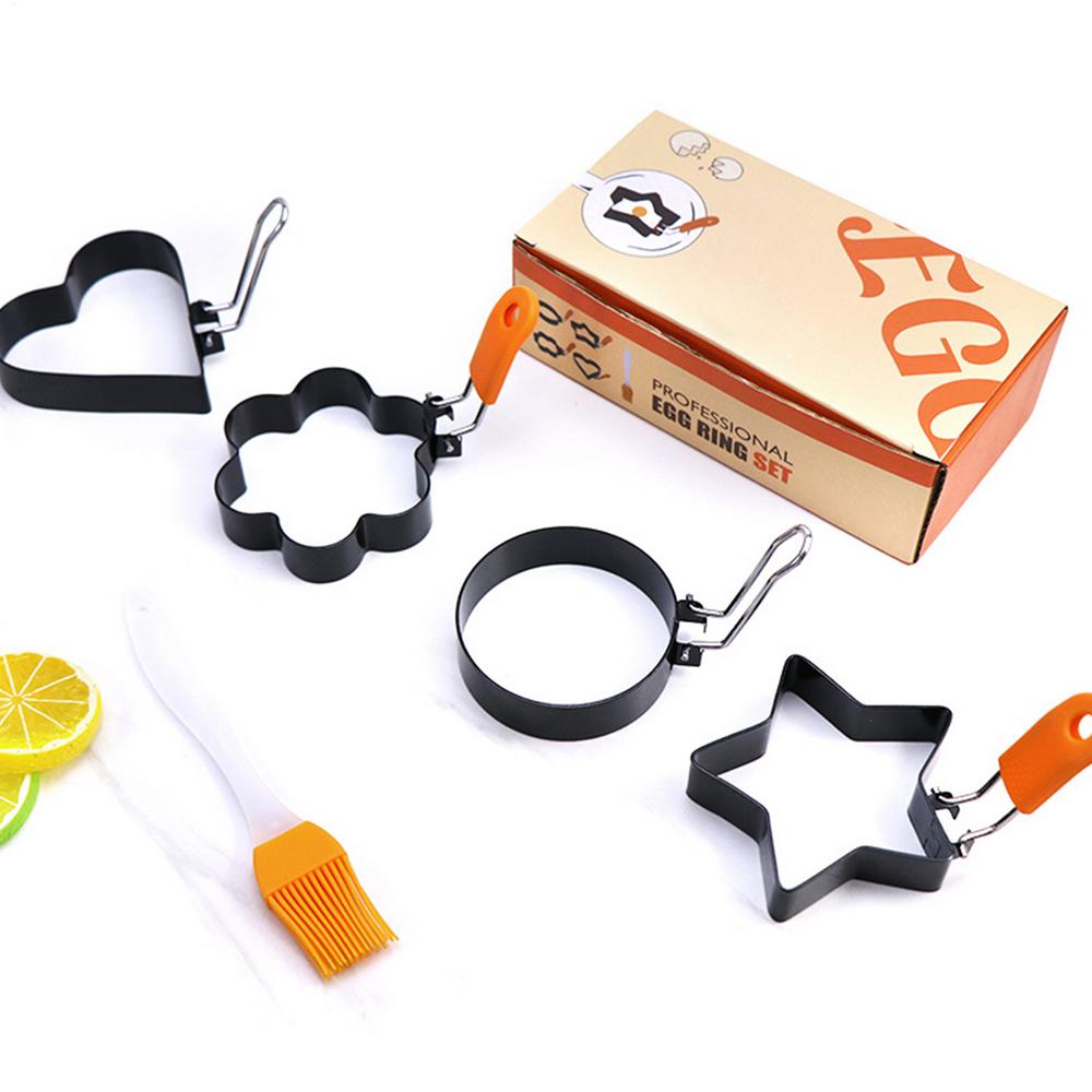 Muffin Ring Fried Eggs Shaper Non Stick Fried Omelet Ring Griddle Pancake Shapers For Omelet Sandwiches