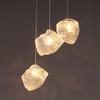 1pcs Ice Cube Shape 40W LED Pendant Lamp Ceiling Chandelier for Rock Bar Hotel Lighting