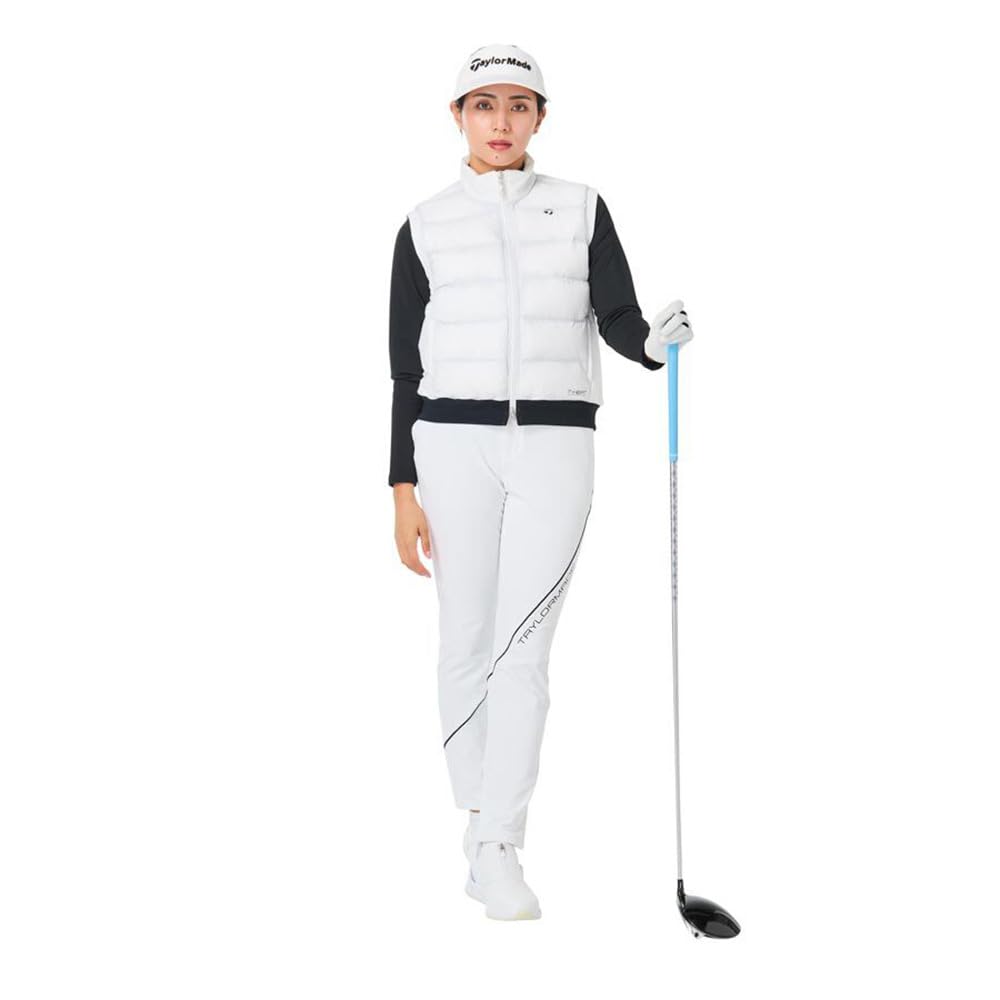TaylorMade Storm Fleece Pants, White, Size M, Women's, 2024FW UN400