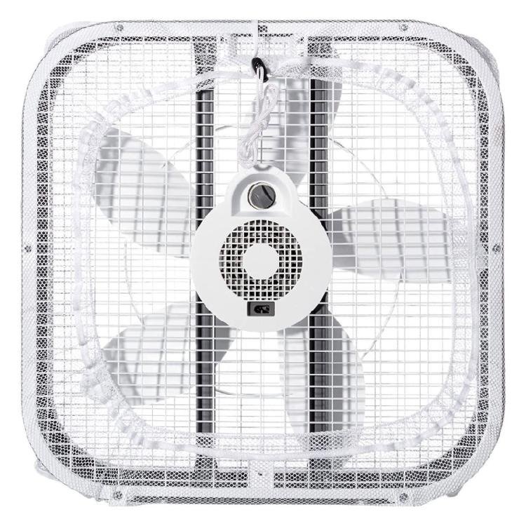 Безопасная для детей полиэстеровая защитная сетка для вентилятора защитный чехол универсальный пылезащитный для домашнего офиса коммерческого вентилятора для домашнего использования белый 1330₽