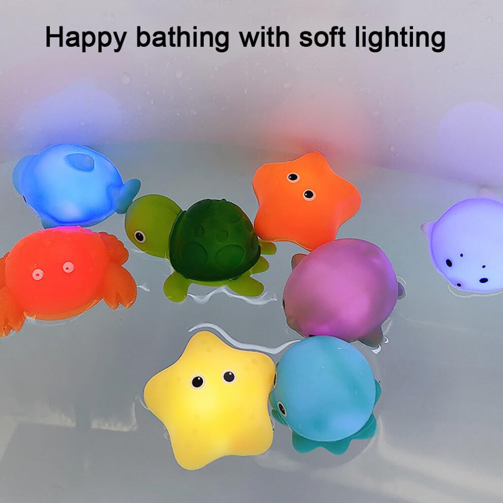 Illuminate Your Child's Bath Time With Our Light-Up Water Toys: Where Education Meets Entertainment, Creating A Magical Environment That Fosters