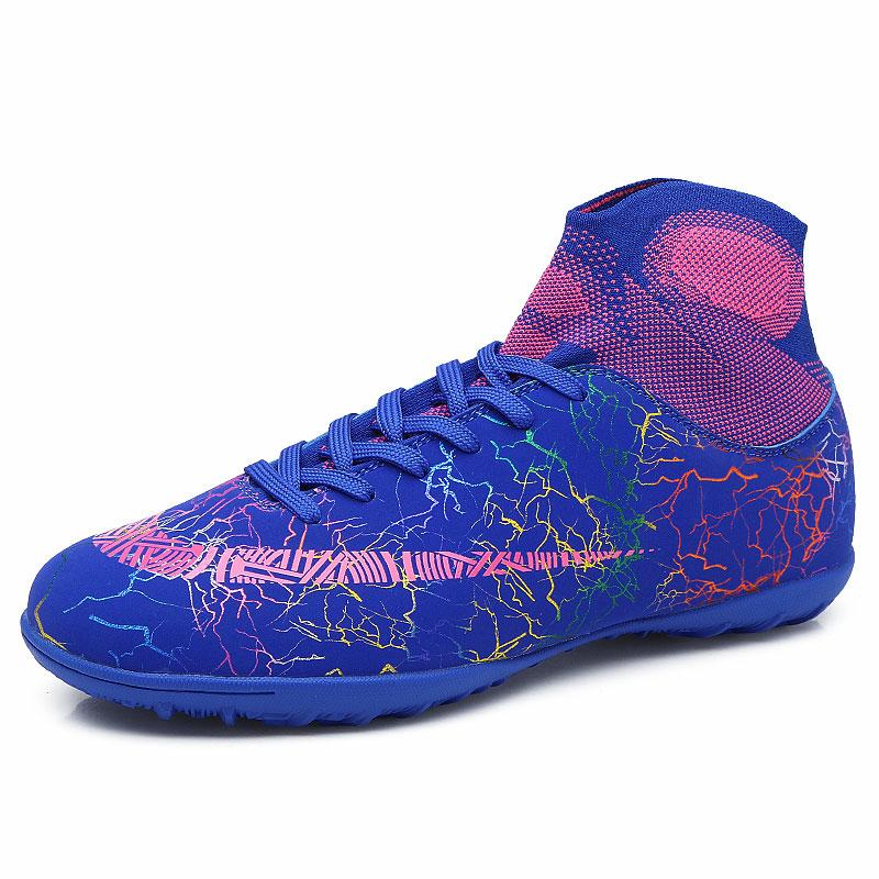 Мужские футбольные бутсы TF/FG Футбольные бутсы для игры на траве с противоскользящим — фото 14