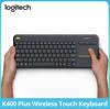 Logitech K400Plus Wireless Keyboard Touch Android Smart TV Computer Laptop Office Keyboard with Wireless 2.4G Receiver