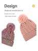 Children's Winter Pom-pom Hat, Scarf, and Gloves Set – Fleece-lined, Warm, Knitted Comfort
