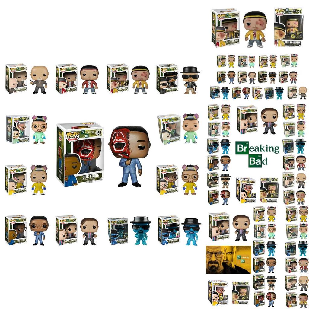 Funko Pop Breaking Bad Collectible Figure Saul White Model Toy 10cm Height