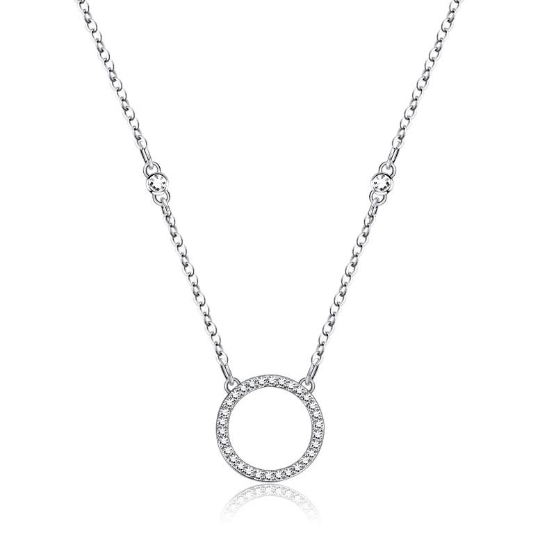 

BELLA BOX A Versatile And High-end Round Full Diamond Collarbone Chain With A Stylish Touch, An Ins Korean Style Accessory