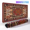 Retro Persian Carpet Pattern Mousepad Computer Gamer Rubber Keyboard Gaming Speed Mousemat Office Desk Accessries Free Shipping