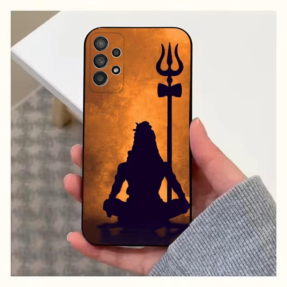 

Lord Shiva Mahadevs of Indiav Phone Case For Samsung S25,S24,S23,S22,S20,S21,S10,Ultra,Plus,Lite,FE,Soft Silicone Black Cover Samsung S24ULTRA