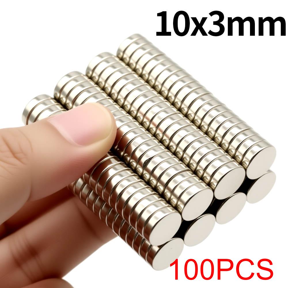 10x3mm Super Strong Neodymium Magnet N35 NdfeB Permanent Magnetic Imanes Round Powerful Magnets Refrigerator Magnet