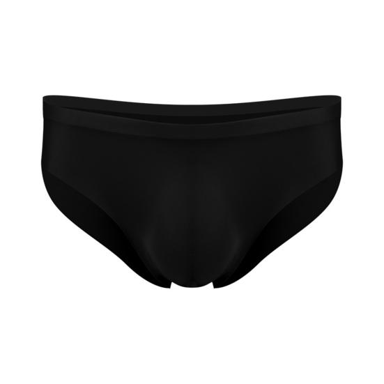 Men Briefs Transparent Stretchy No Trace Hidden Waistband Plus Size Quick Dry Underpants