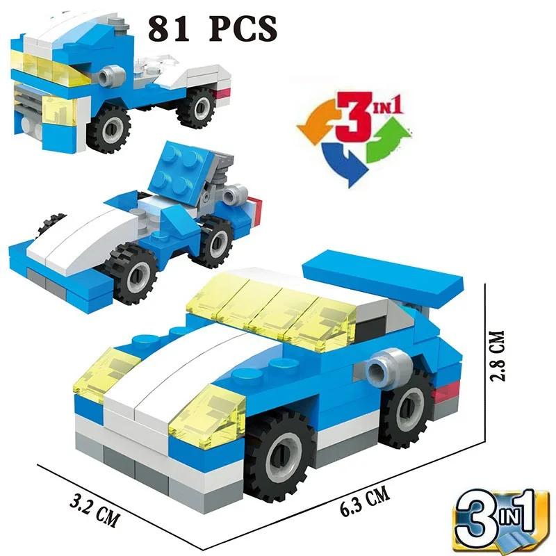City Patrol Police Motorcycle Car Pursuit Prisoners Model Building Blocks Enlighten Action Figure Toys For Children