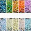 10g Glass Peanut Beads 3*6mm Transparent Small Glass Seed Bead Kit for Jewelry Making DIY Bracelets Necklaces Crafts Bulk