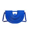 Noodle Bag, High-End Fashion, Hand-Woven Bag, One Shoulder Crossbody Clutch Bag, Women