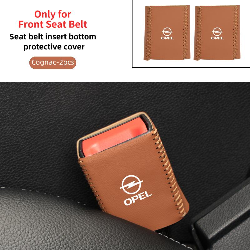 Anti Scratch Car Seat Belt Clip Protector Seatbelt Buckle Lock Cover For Opel Antara Zafira Meriva Mokka Grandland Ampera Vivaro