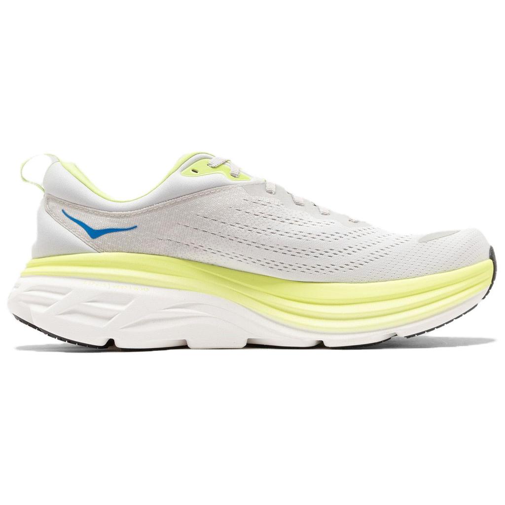 HOKA Bondi 8 Stardust Lettuce Men Sneakers Grey 1123202-STTC
