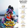 1 Stück Super Wings Maximale Geschwindigkeit Outdoor-Decke Leichte Flanell, Weich & Warm, Ganzjahresnutzung für Sofa, Outdoor, Camping, Wohnzimmer, Büro, Stuhl