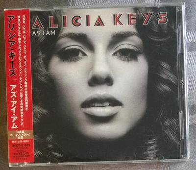 CD ALICIA KEYS - As I Am BVCP21579 J Records 2007 Japan Rap & Hip-Hop/R&B Used