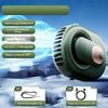 Portable Rechargeable Neck Fan 5 Adjustable Speeds Long Lasting Airflow For Outdoor Travel Office Use