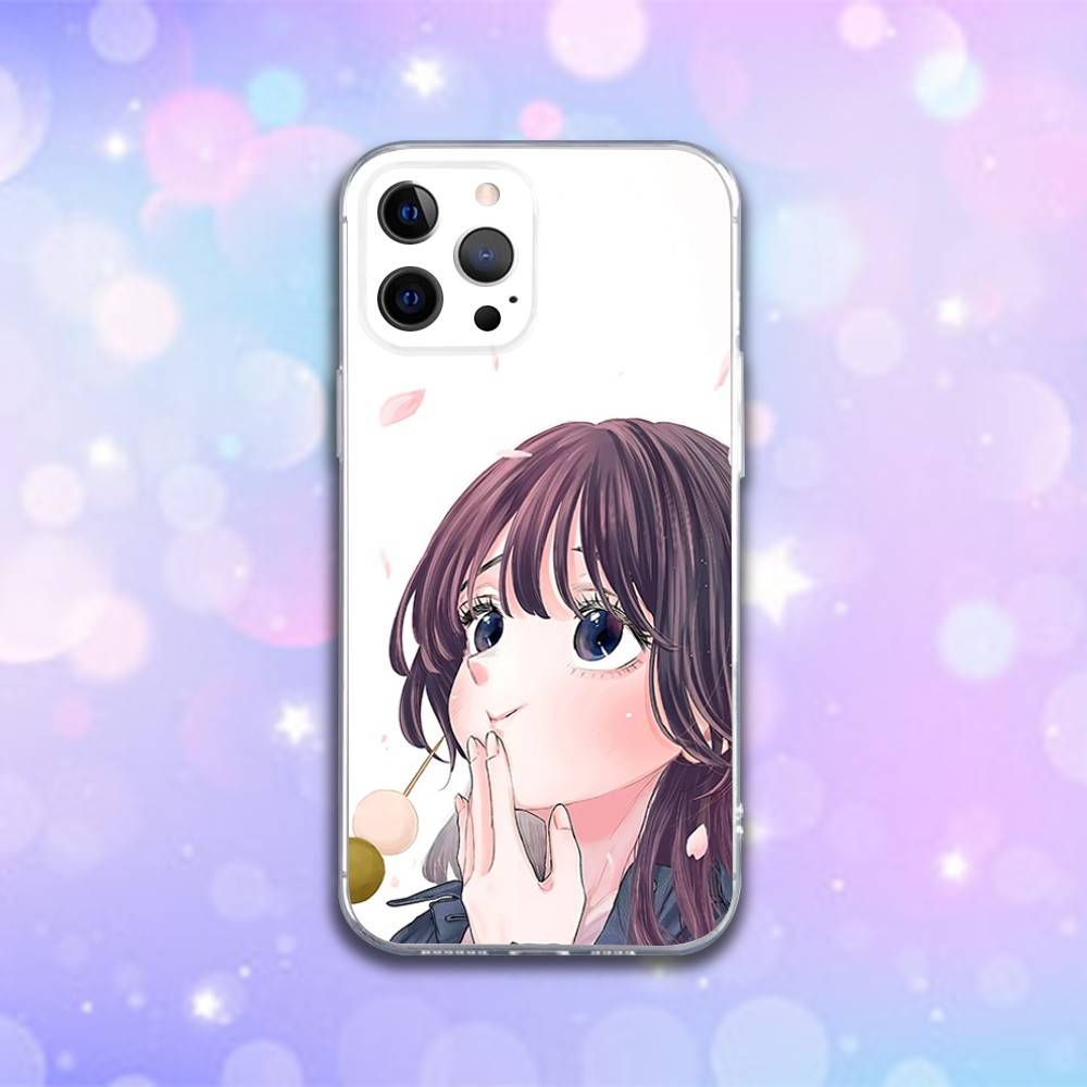 Kaoru Hana Wa Rin To Saku Phone Case For iPhone 16e,16,15,14,13,12,11 Plus,Pro,Max,XR,XS,X,Plus,SE,Mini Transparent Soft Cover