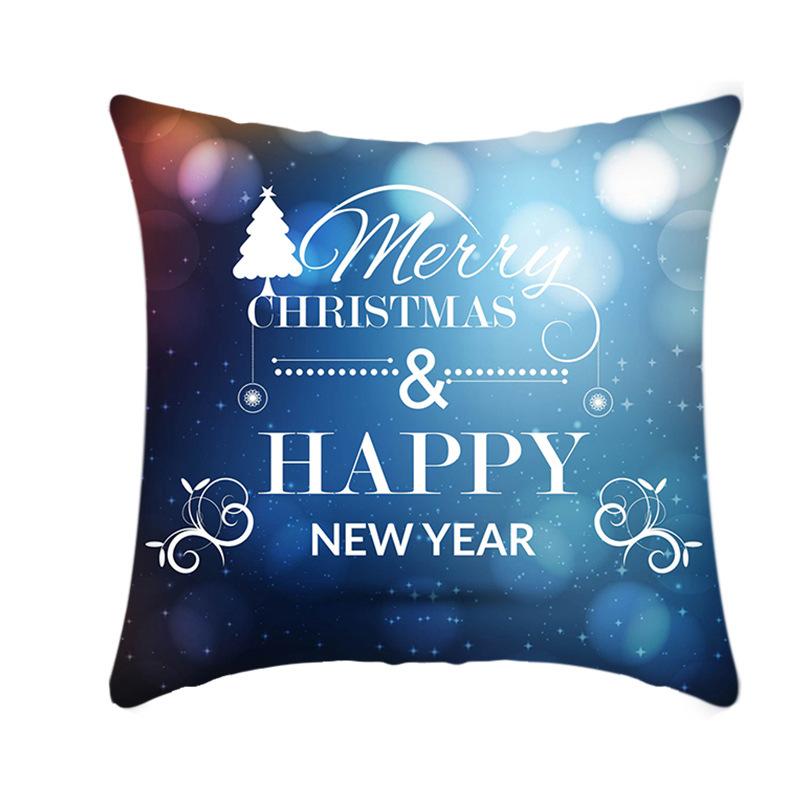 

Рождественские трансграничные свежие рождественские наволочки в американском стиле, наволочки для дивана с принтом 40x40cm